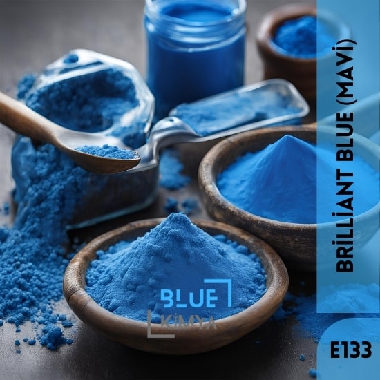 Brilliant Blue E133 Mavi Toz Gıda Boyası